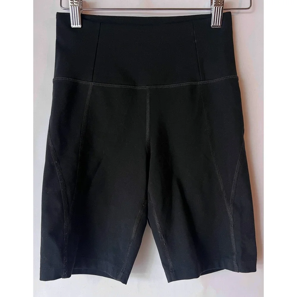 Girlfriend‎ Collective High Rise Bike Shorts Black XS